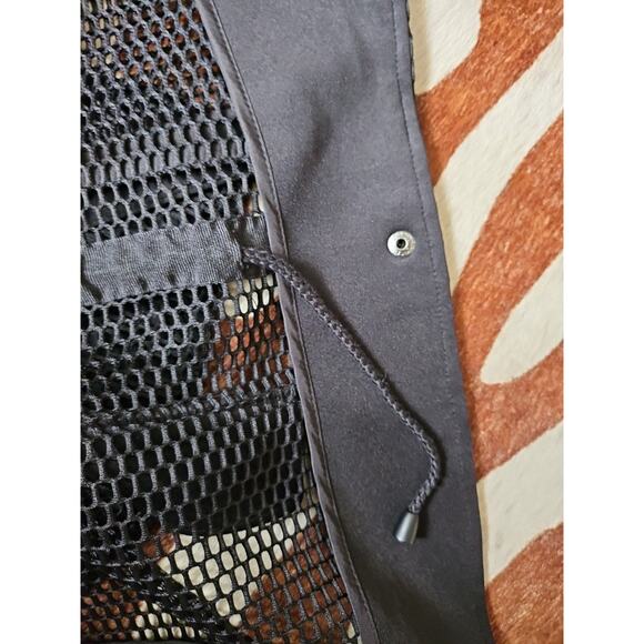 UTERQUE Cinch Waist Mesh Jacket SZ M - Picture 7 of 7